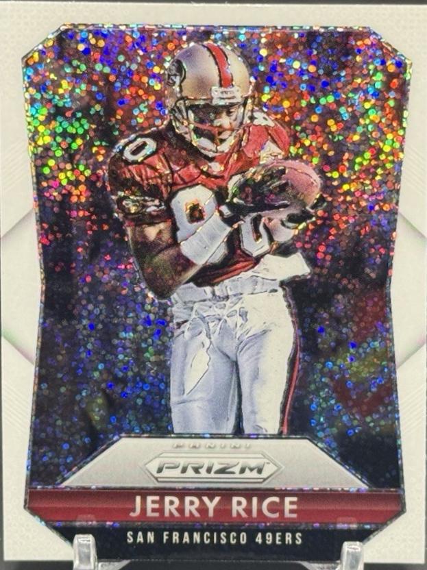 Jerry Rice [White Sparkle Prizm] #80