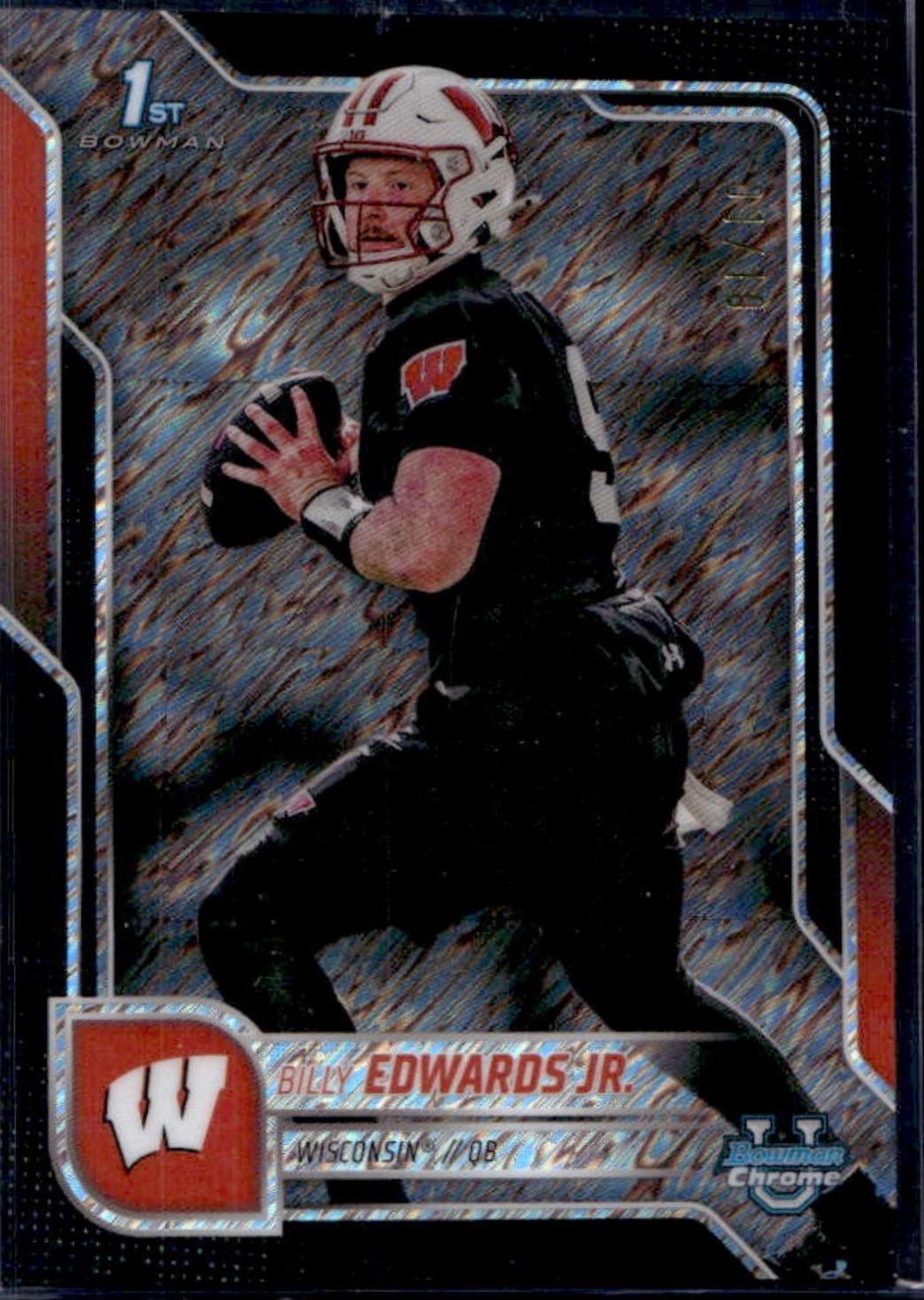Billy Edwards Jr. [Black Shimmer Refractor] #8
