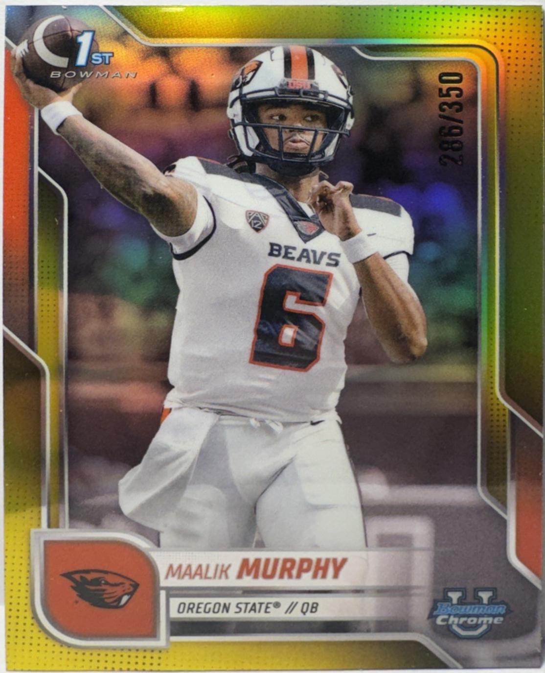 Maalik Murphy [Yellow Refractor] #179