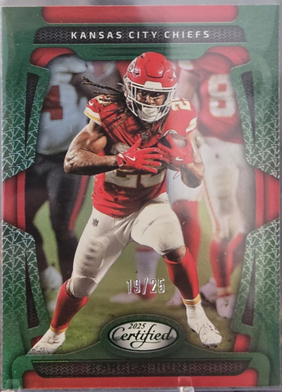 Kareem Hunt [Green Mirror] #50