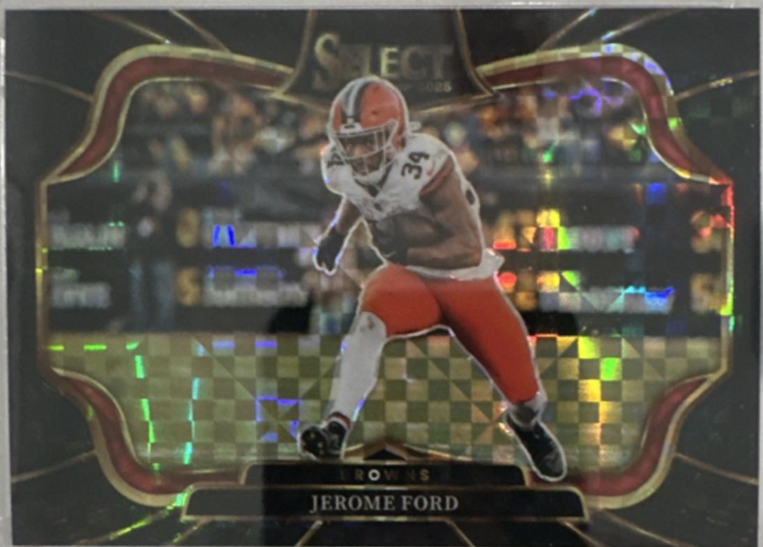 Jerome Ford [Black Prizm] #456