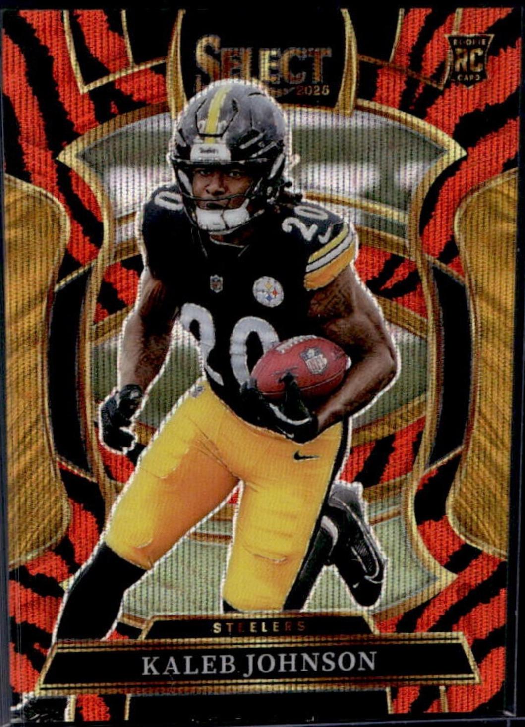 Kaleb Johnson [Tiger Prizm] #52