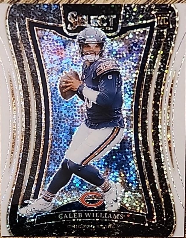 Caleb Williams [White Sparkle Prizm] #378