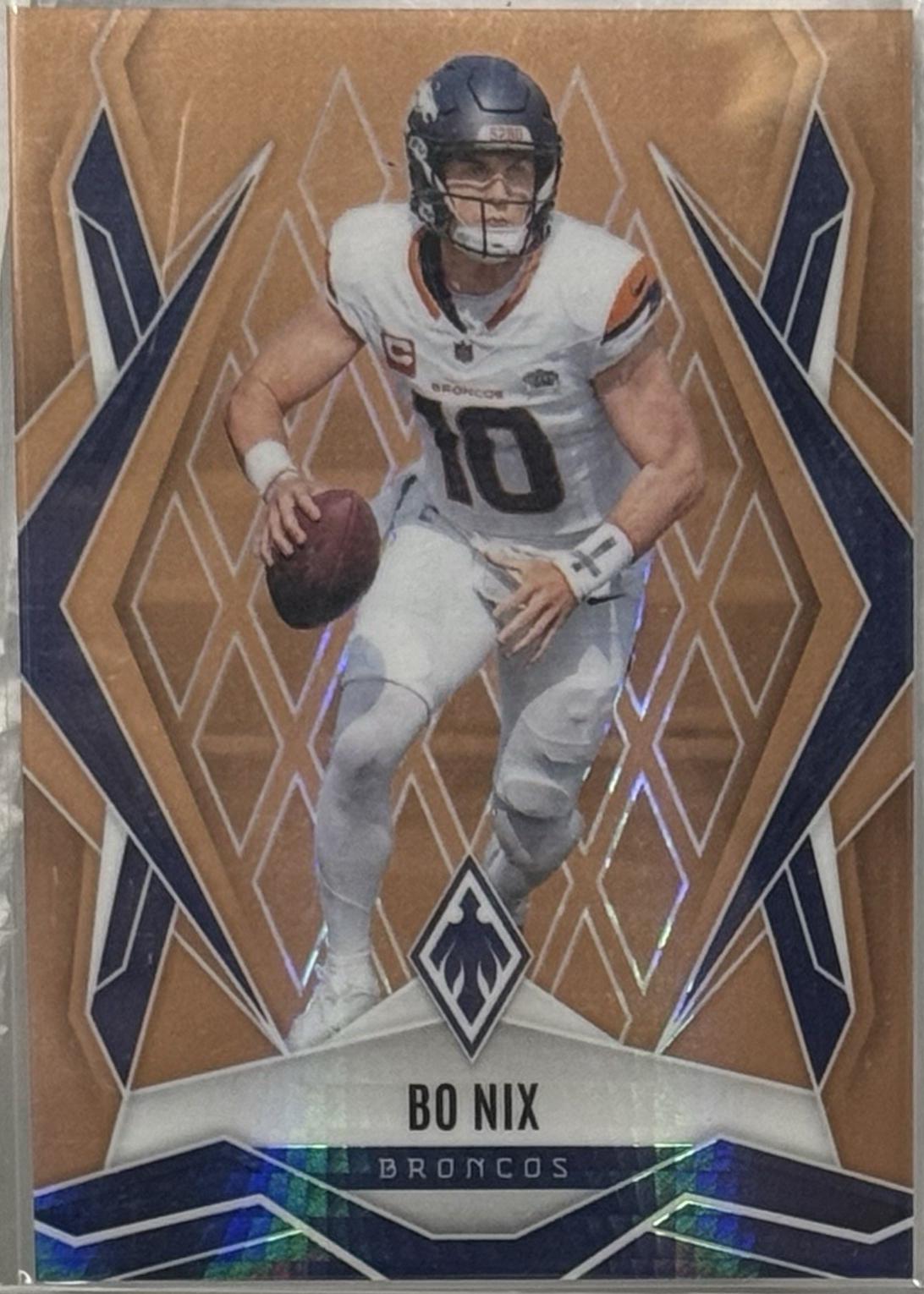 Bo Nix [Gold Hyper] #83