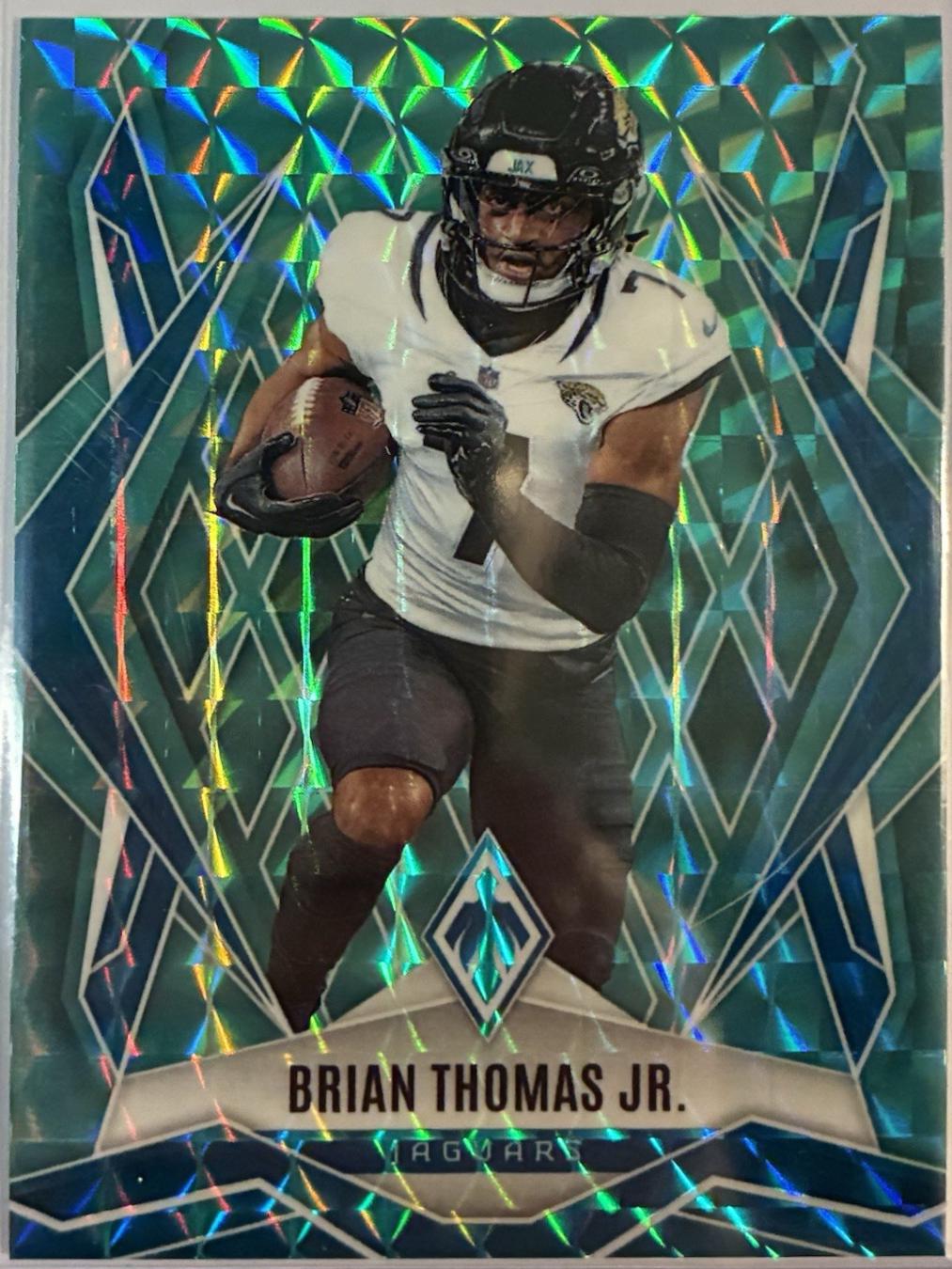 Brian Thomas Jr. [Teal Pyramids] #99