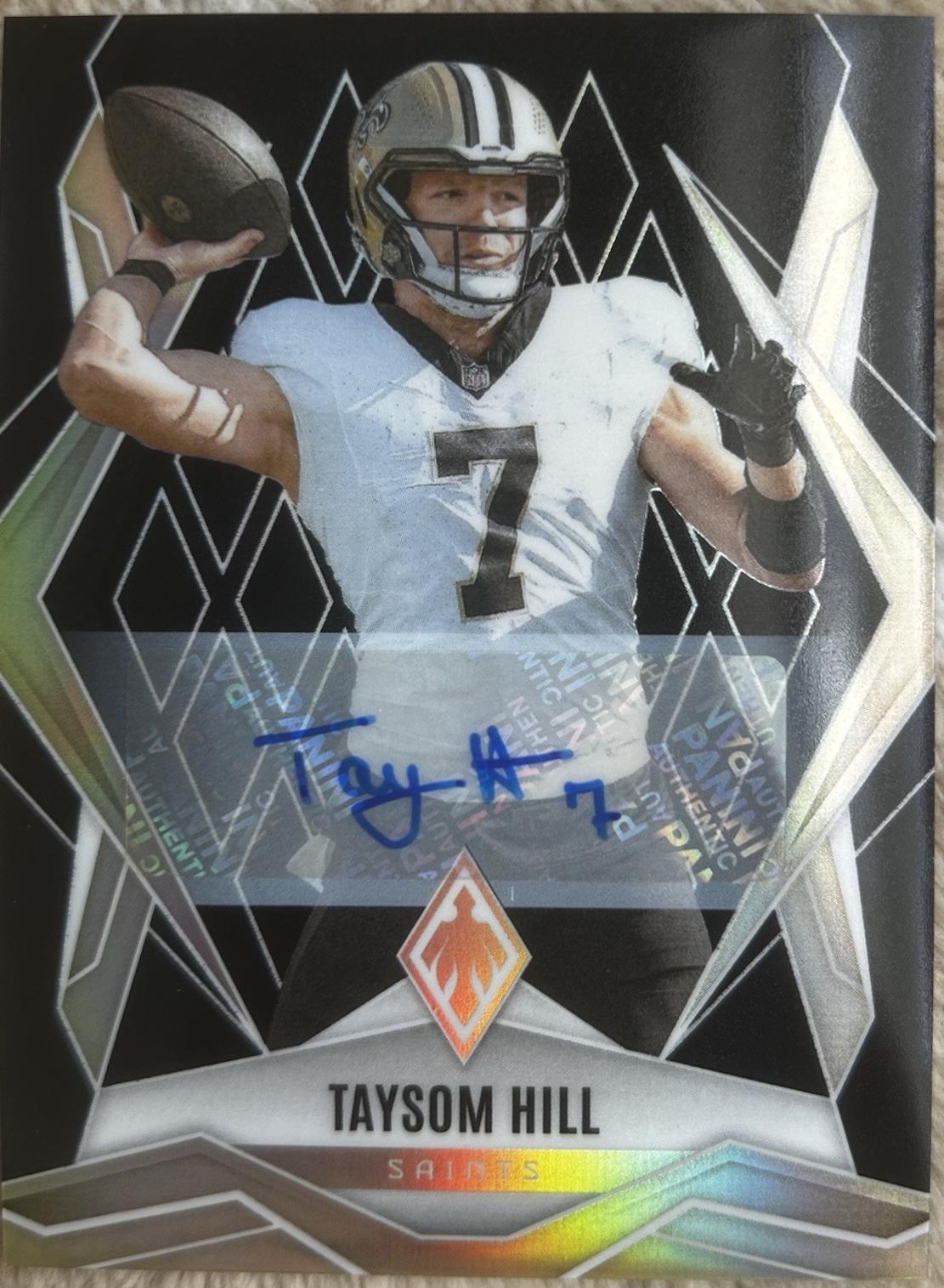 Taysom Hill [Black Autograph] #51