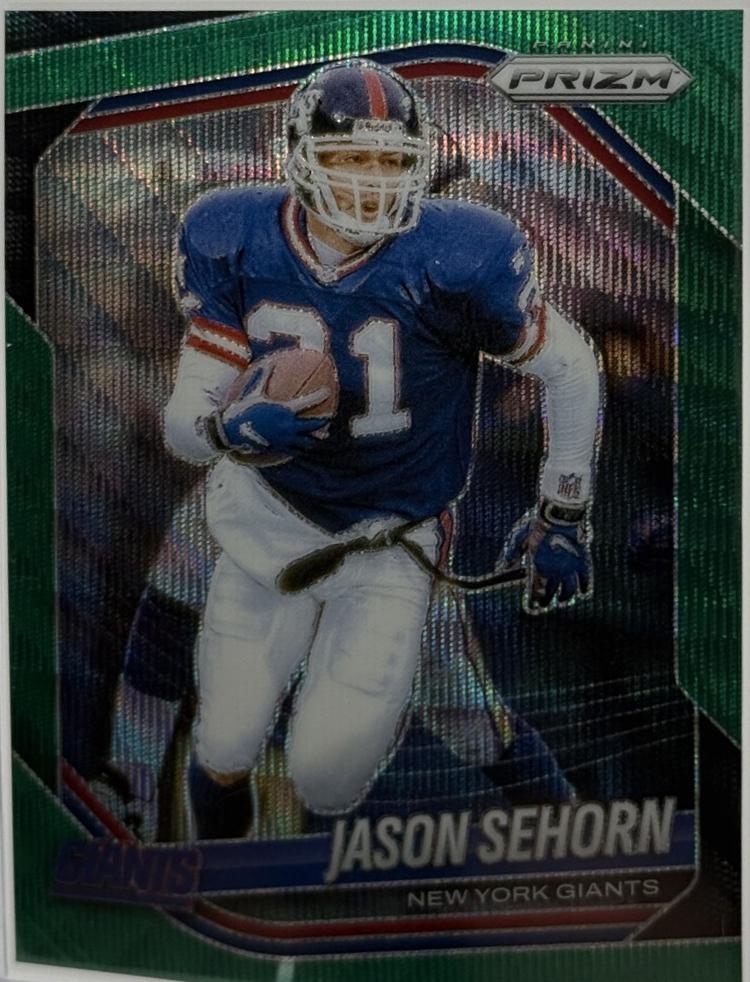 Jason Sehorn [Green Wave] #29