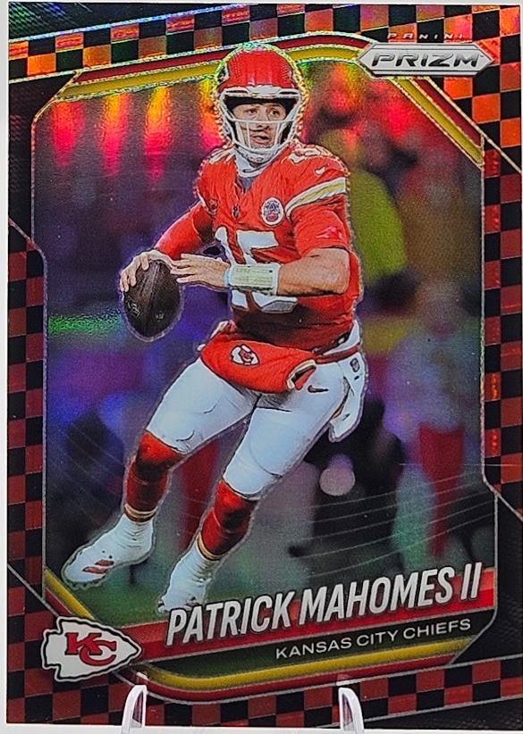 Patrick Mahomes II [Black Red Checker] #26