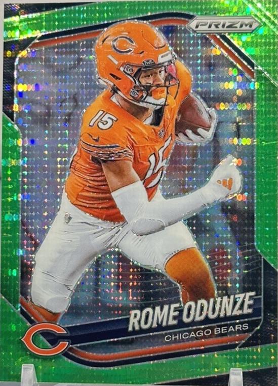 Rome Odunze [Neon Green Pulsar] #8