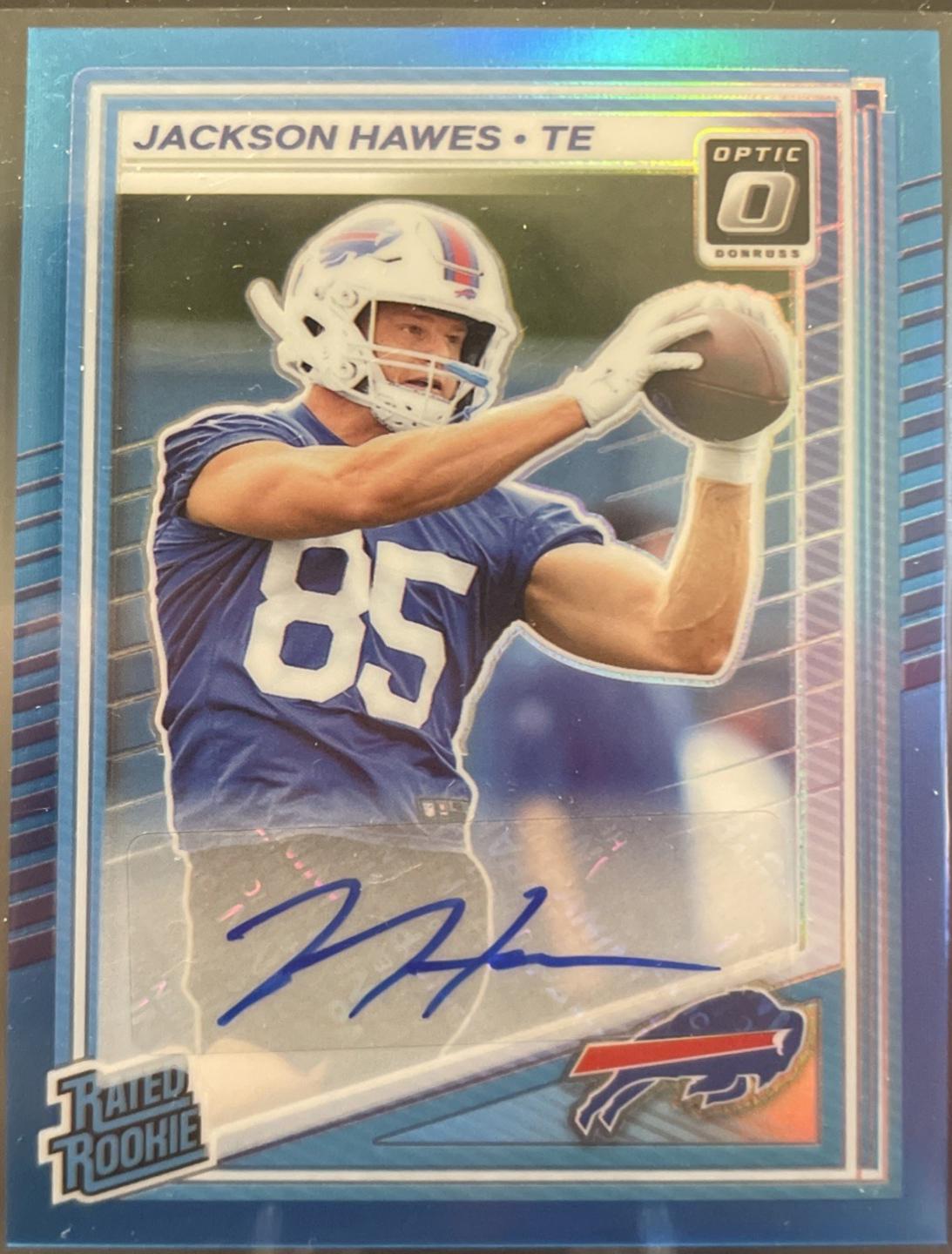 Jackson Hawes [Neon Blue Autograph] #224