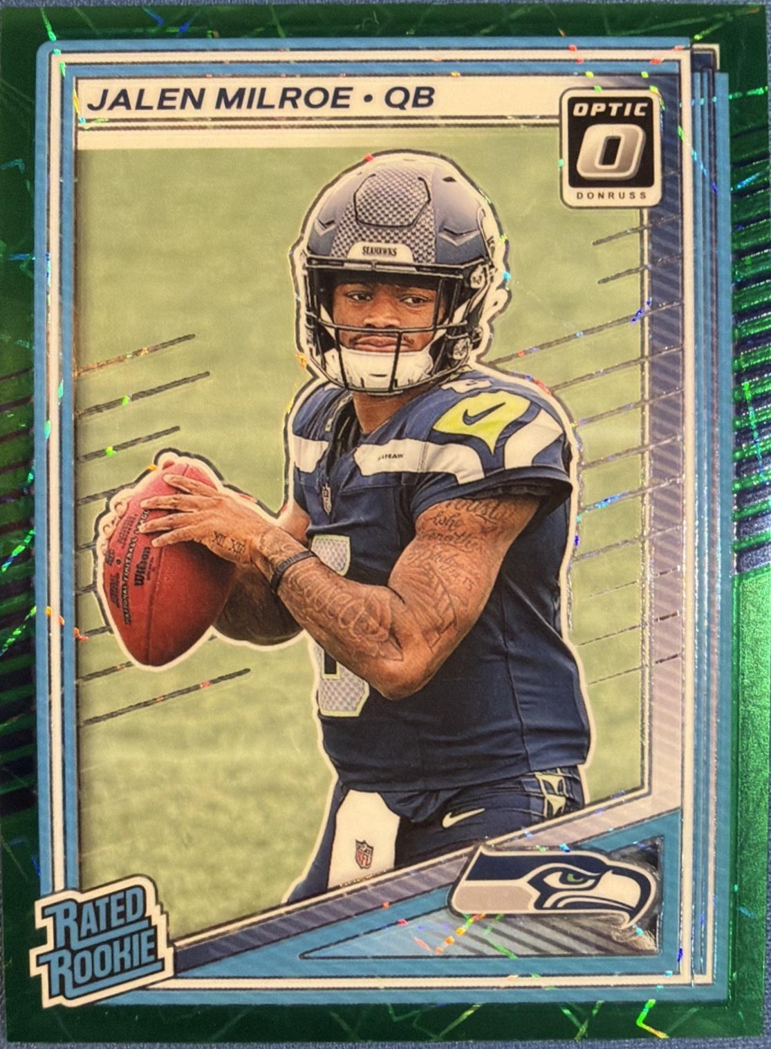 Jalen Milroe [Green Velocity] #253