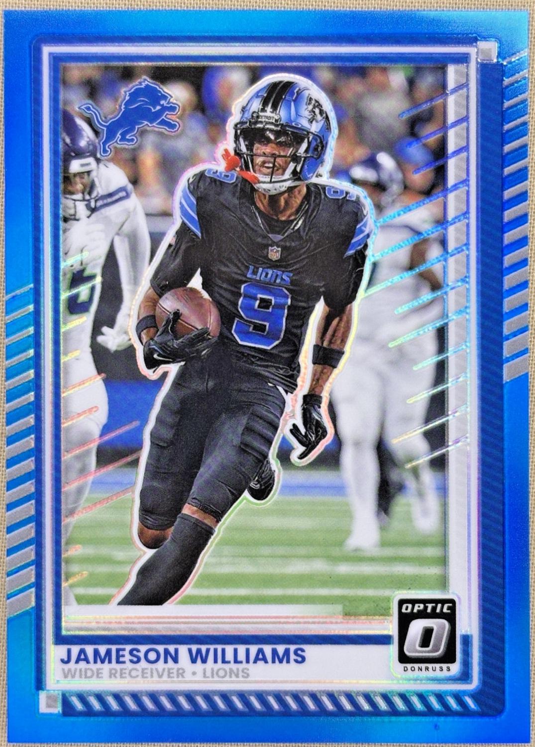 Jameson Williams [Neon Blue] #10