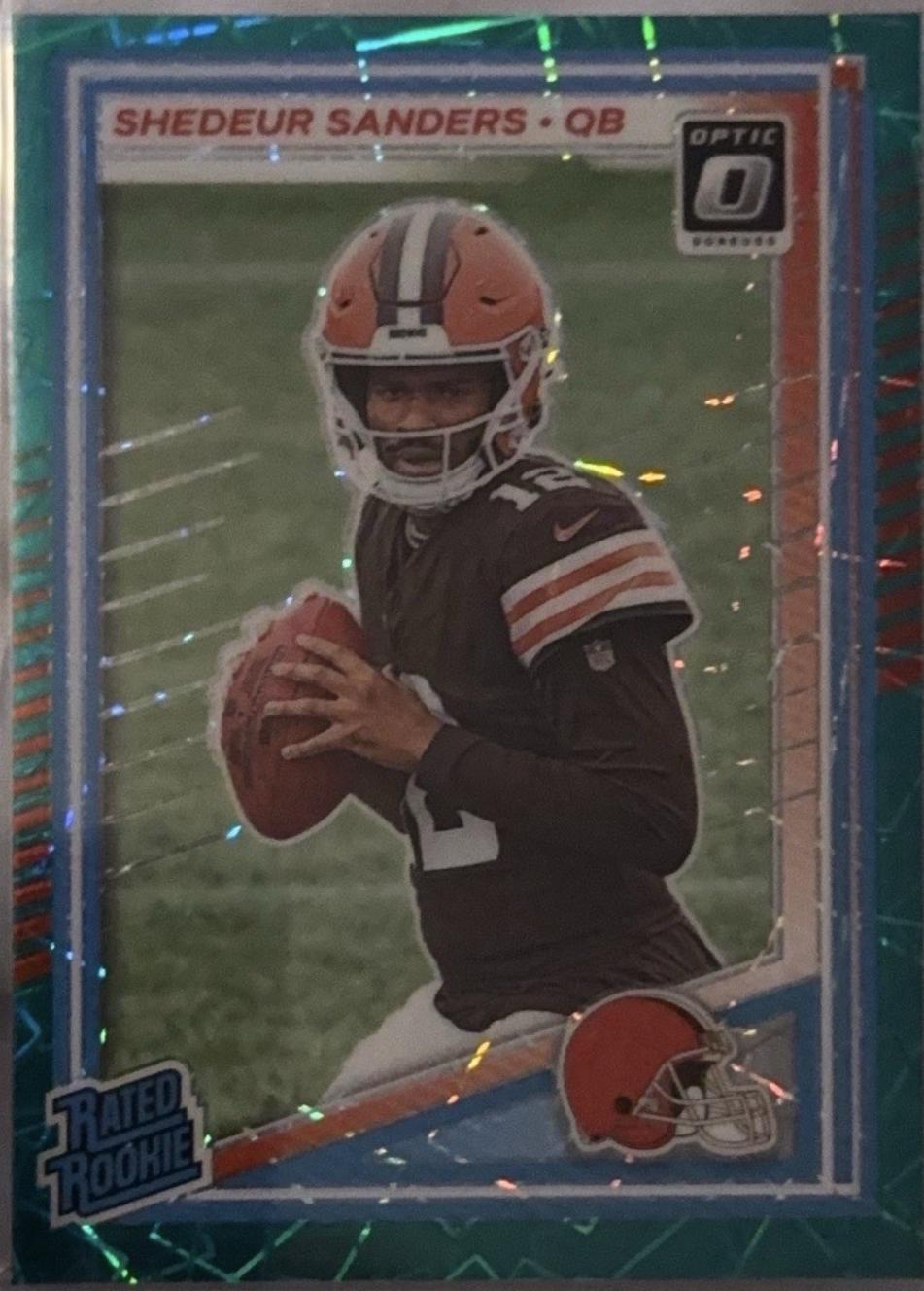 Shedeur Sanders [Teal Velocity] #203