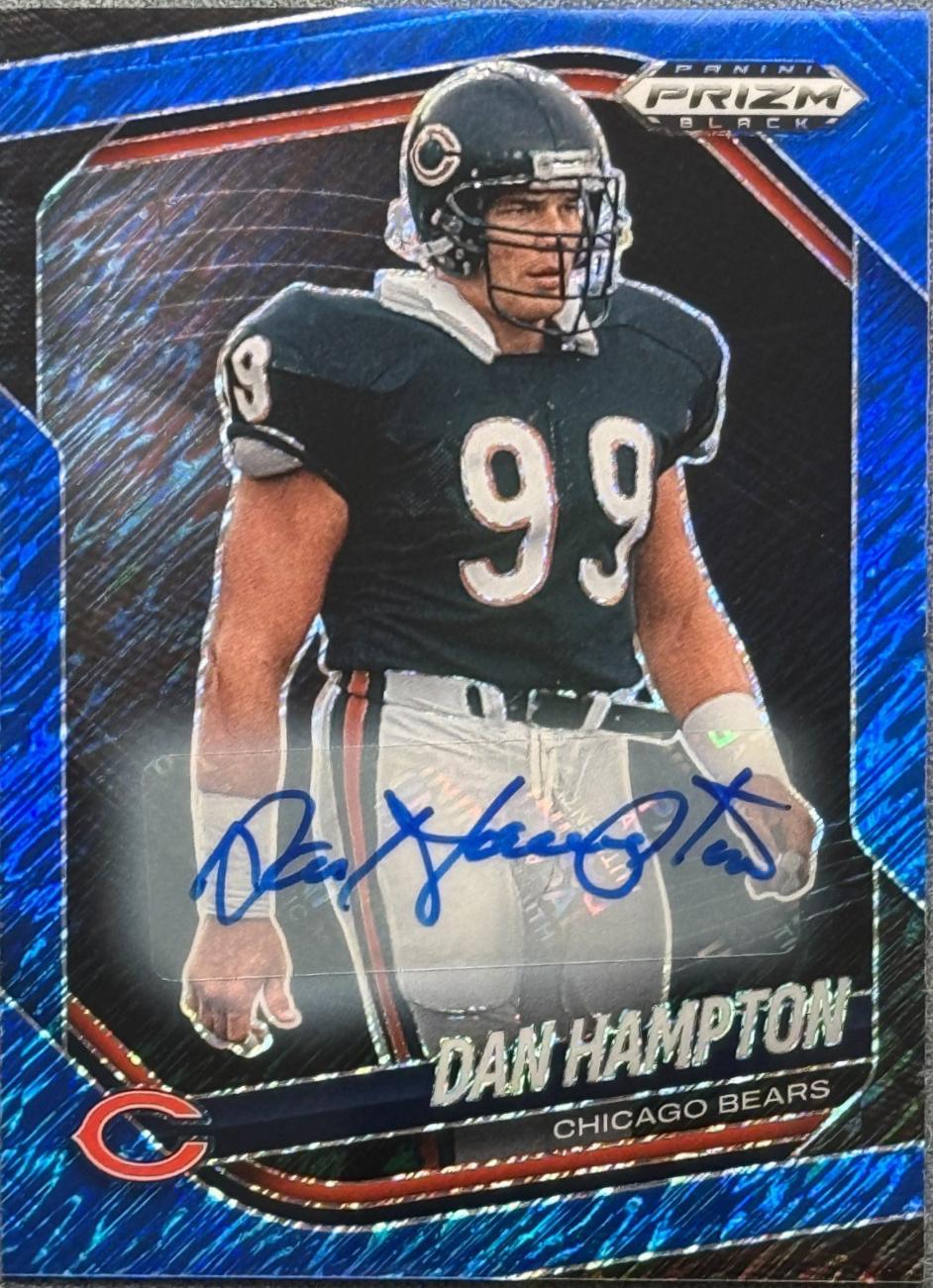 Dan Hampton [Autograph Blue Shimmer] #20