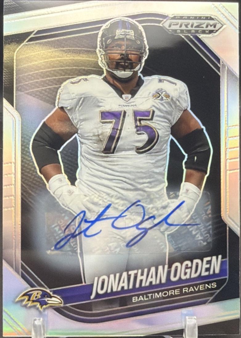Jonathan Ogden [Autograph Silver] #7