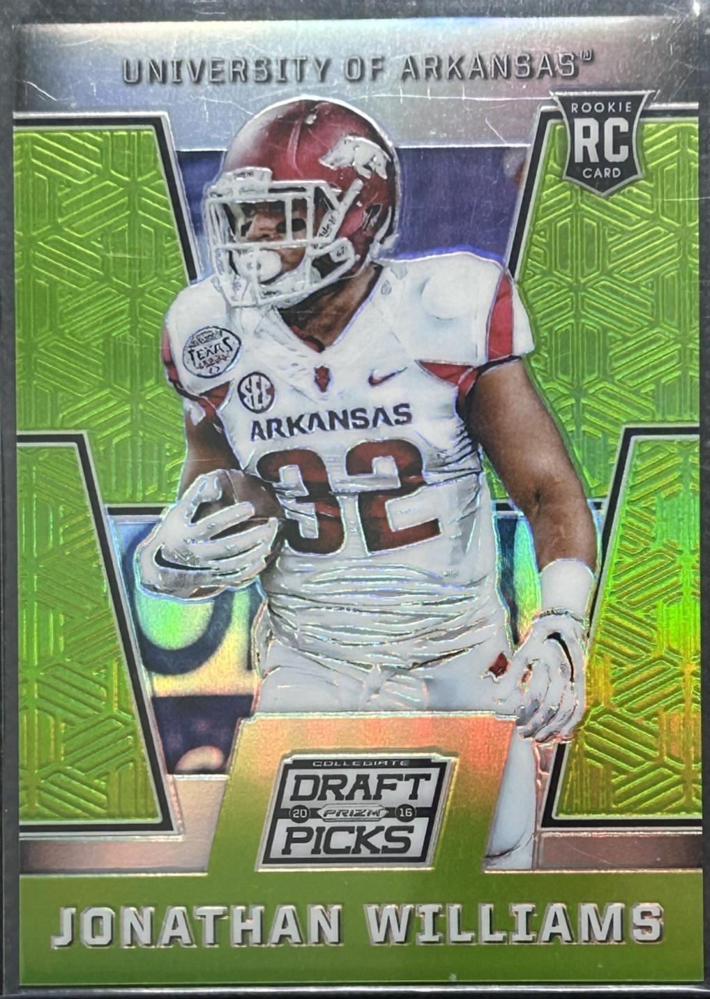 Jonathan Williams [Green Prizm] #160