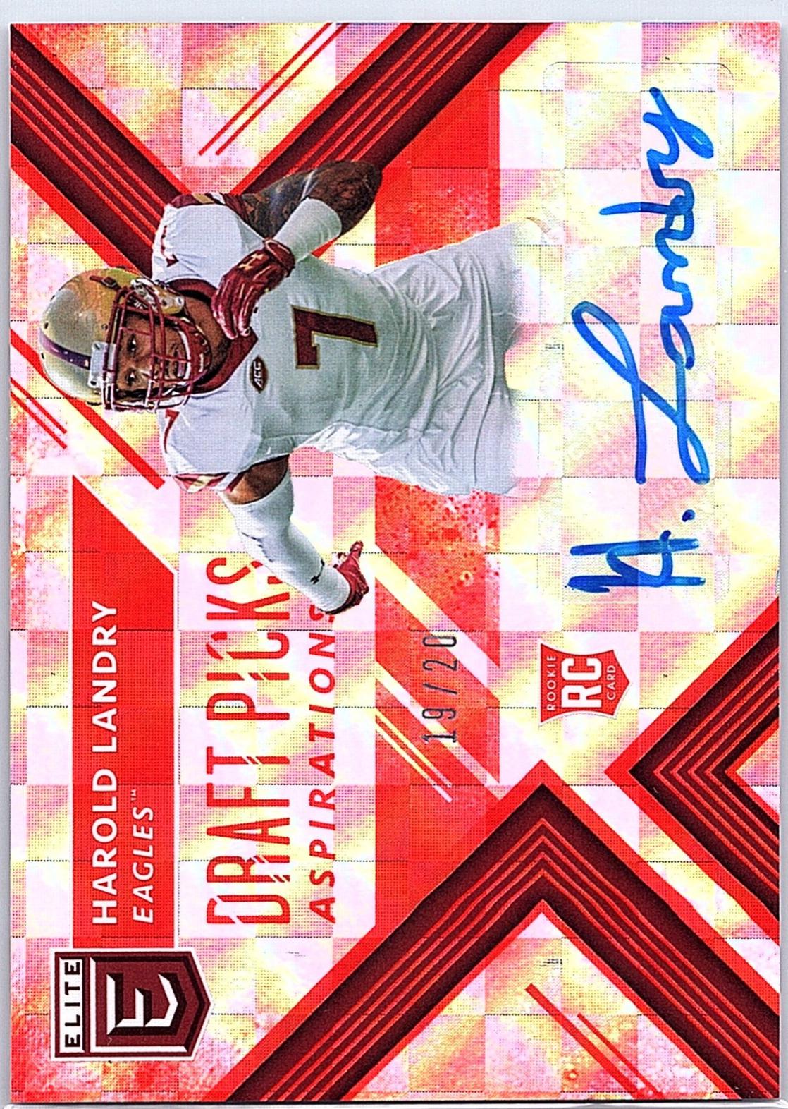 Harold Landry [Autograph Aspirations Red] #153