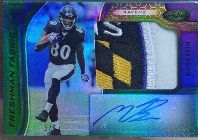 Miles Boykin [Freshman Fabric Mirror Signature Green] #234