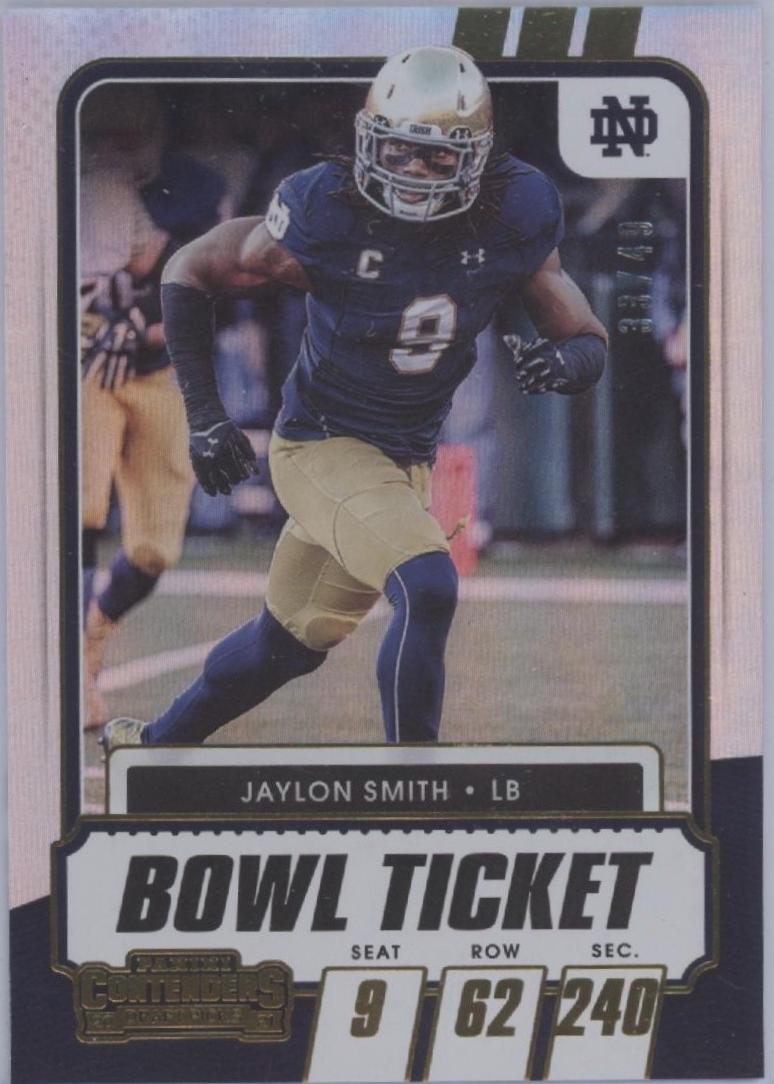 Jaylon Smith [Bowl Ticket] #77