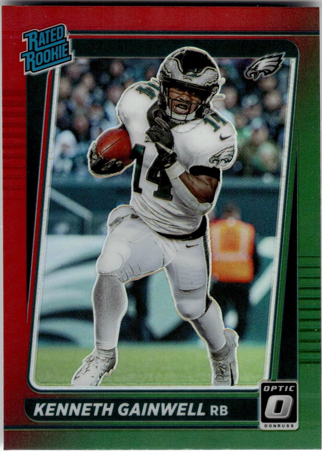 Kenneth Gainwell [Optic Preview Red Green] #P-267