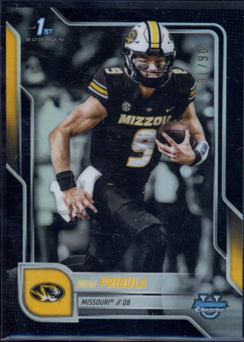 Beau Pribula [Black Refractor] #62