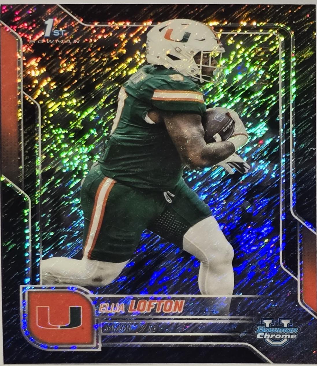 Elija Lofton [Black Shimmer Refractor] #106