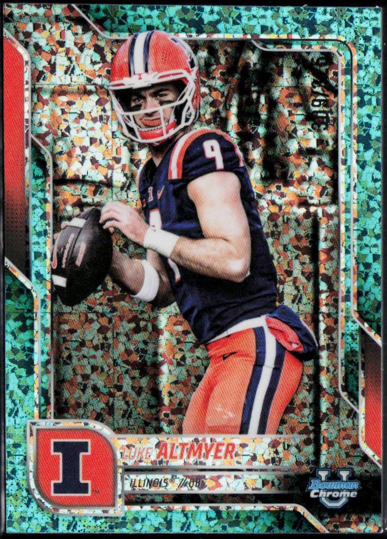 Luke Altmyer [Aqua Mini-Diamond Refractor] #17