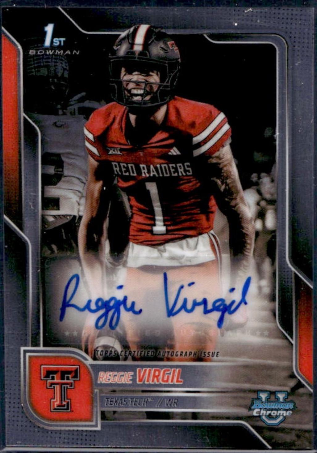 Reggie Virgil [Red Refractor] #BCA-RV
