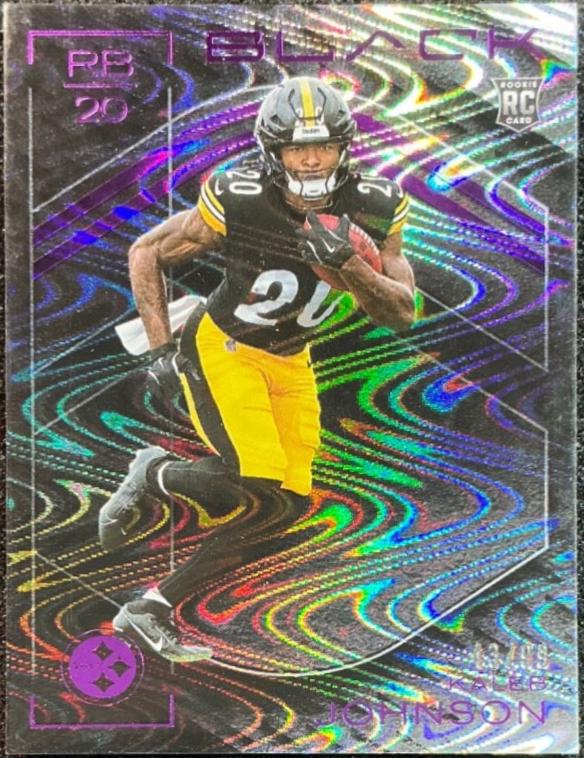 Kaleb Johnson [Royal Rookie Autograph] #111