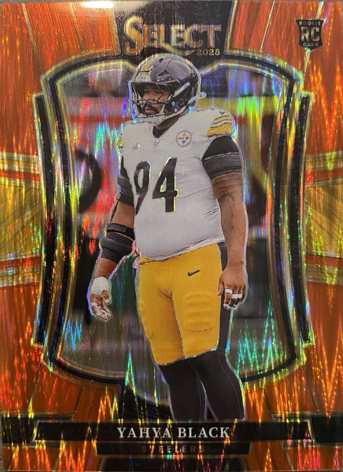 Yahya Black [Black Gold Prizm Shock] #153