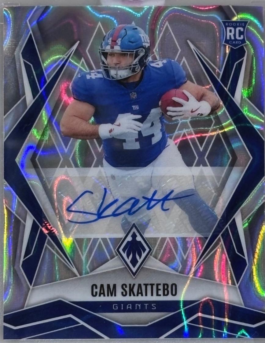 Cam Skattebo [Lava Autograph] #168