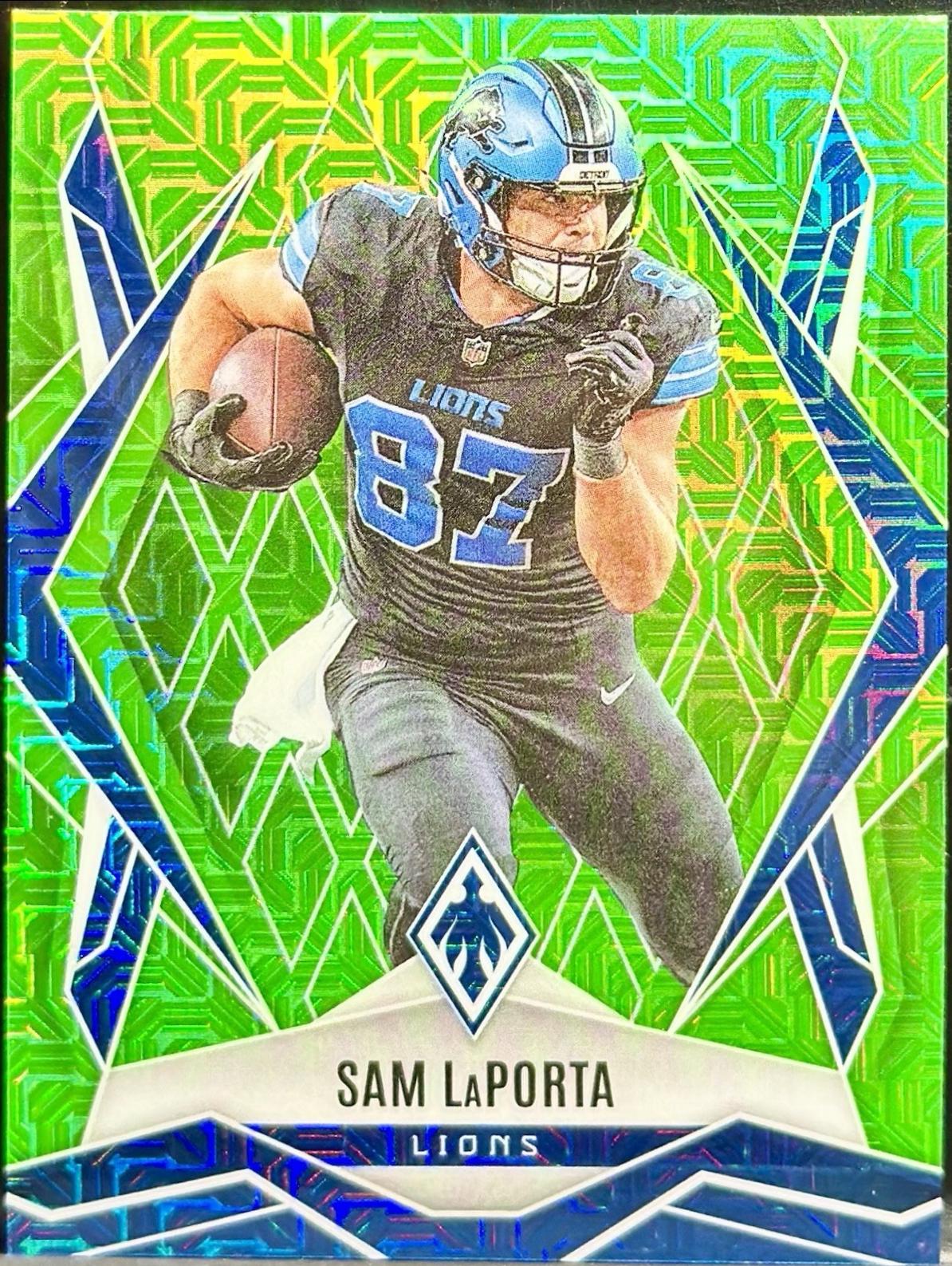 Sam LaPorta [Lime Green Mojo] #44