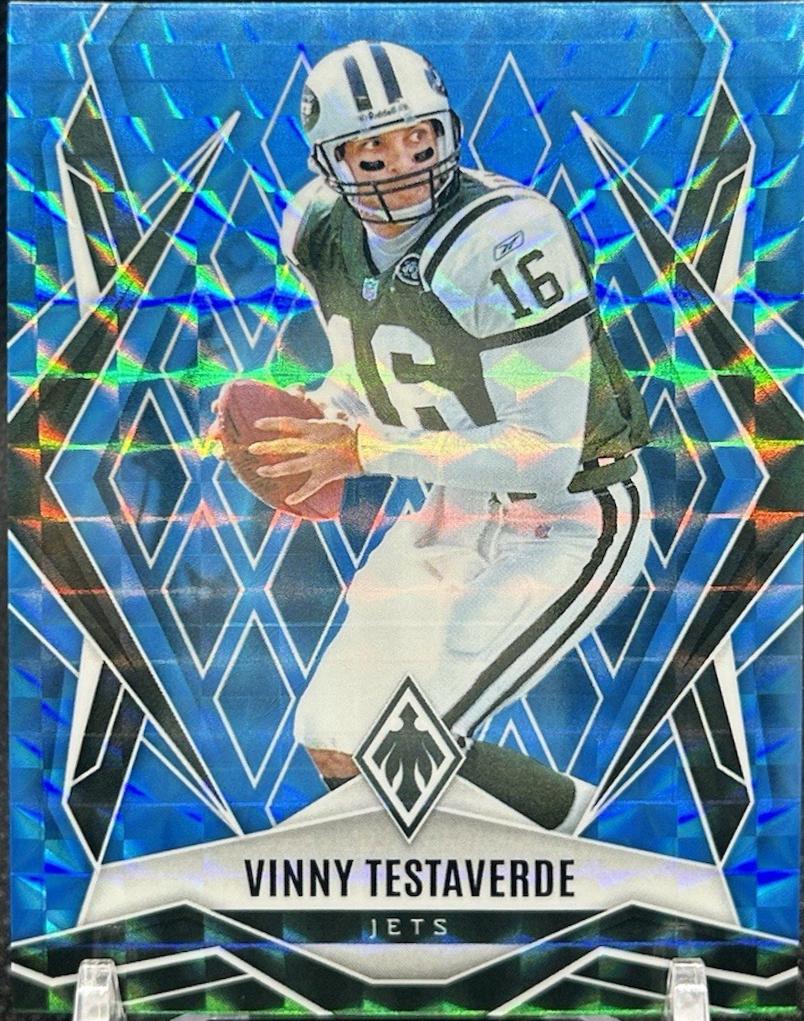 Vinny Testaverde [Light Blue Pyramids] #65