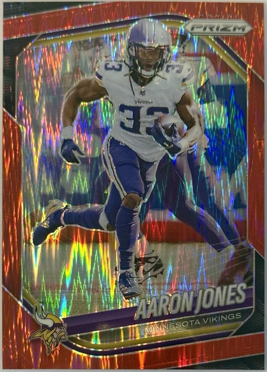 Aaron Jones [Red Flash] #7