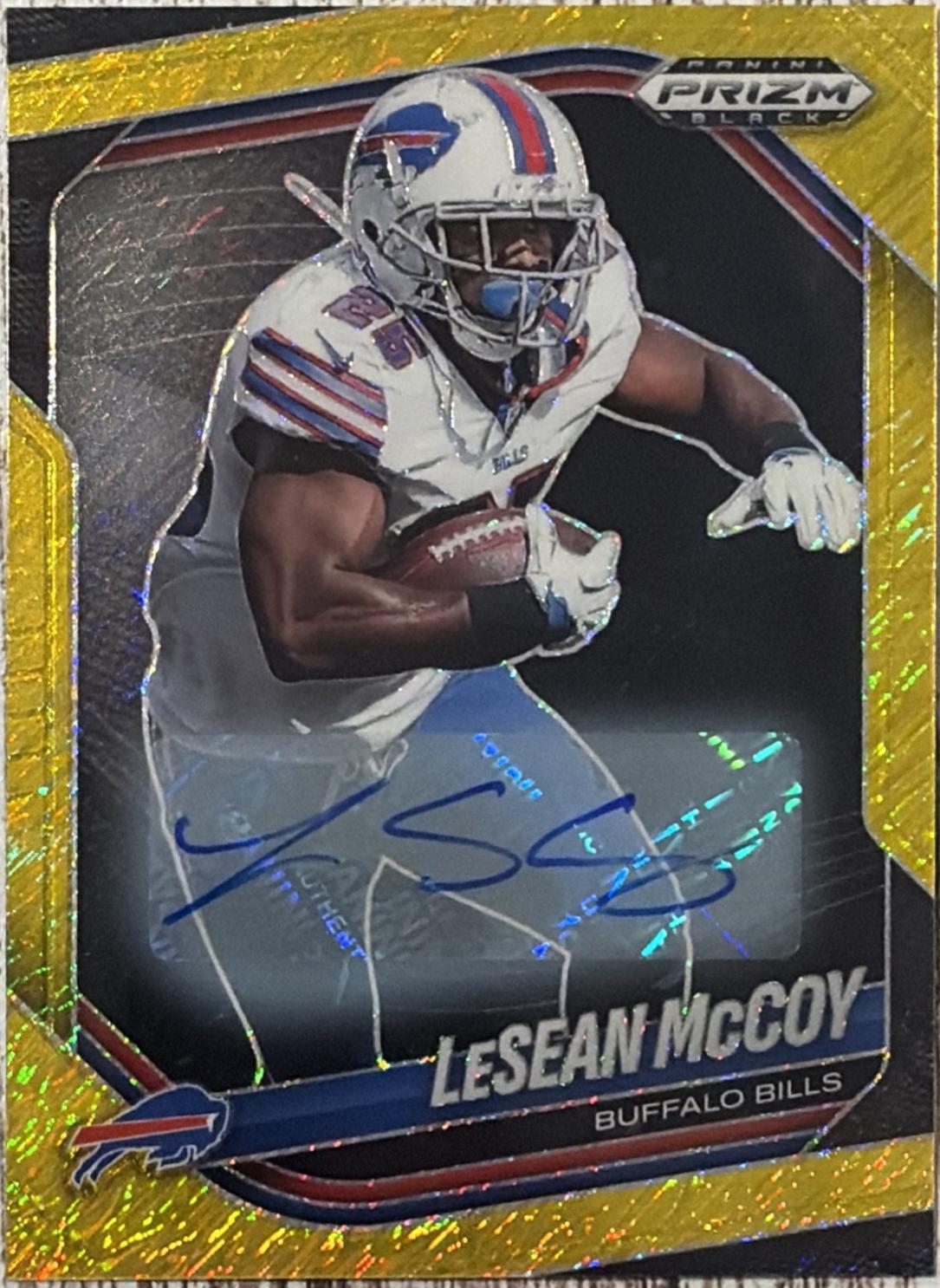 LeSean McCoy [Autograph Gold Shimmer] #16