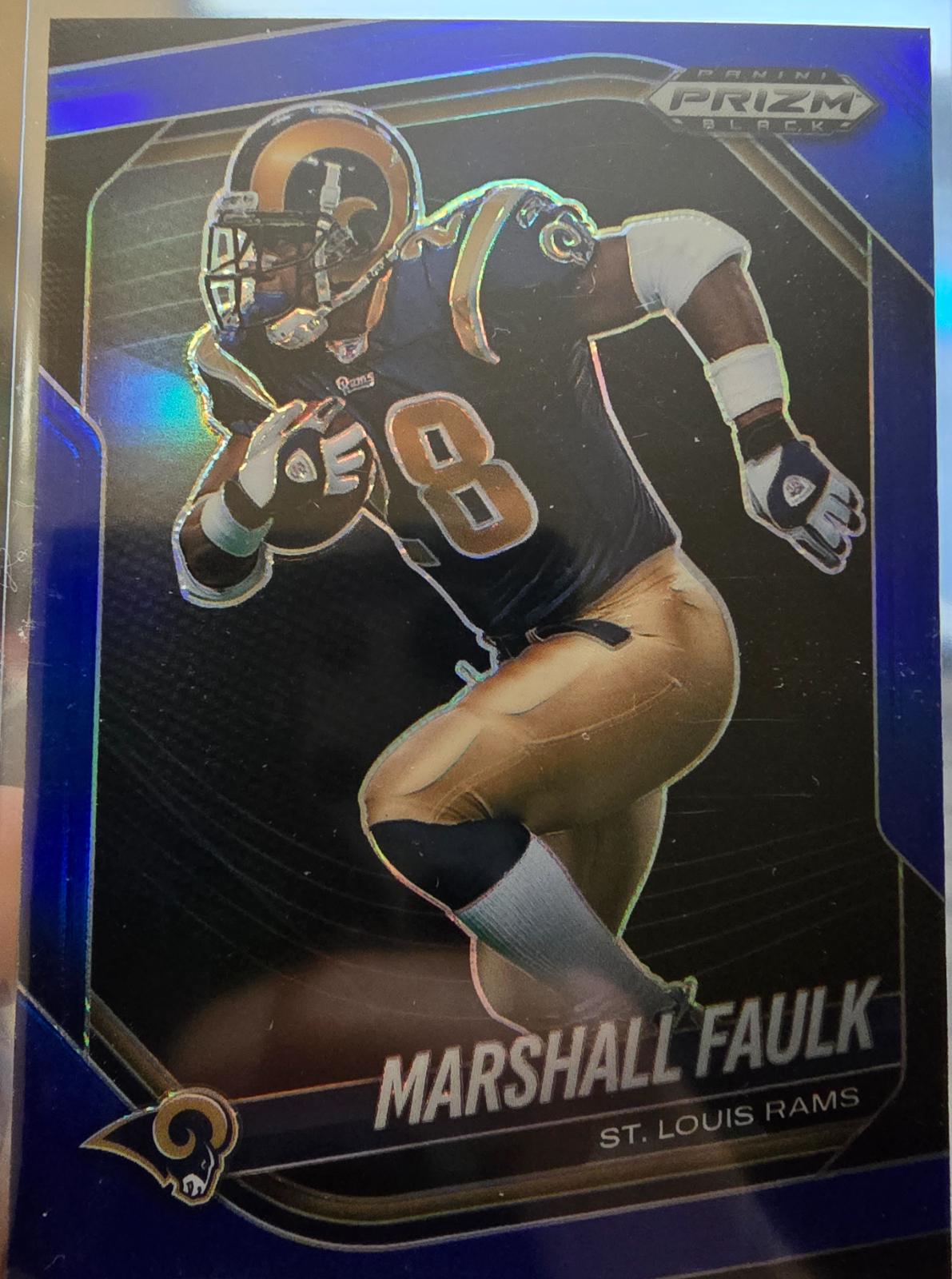Marshall Faulk [Blue] #140