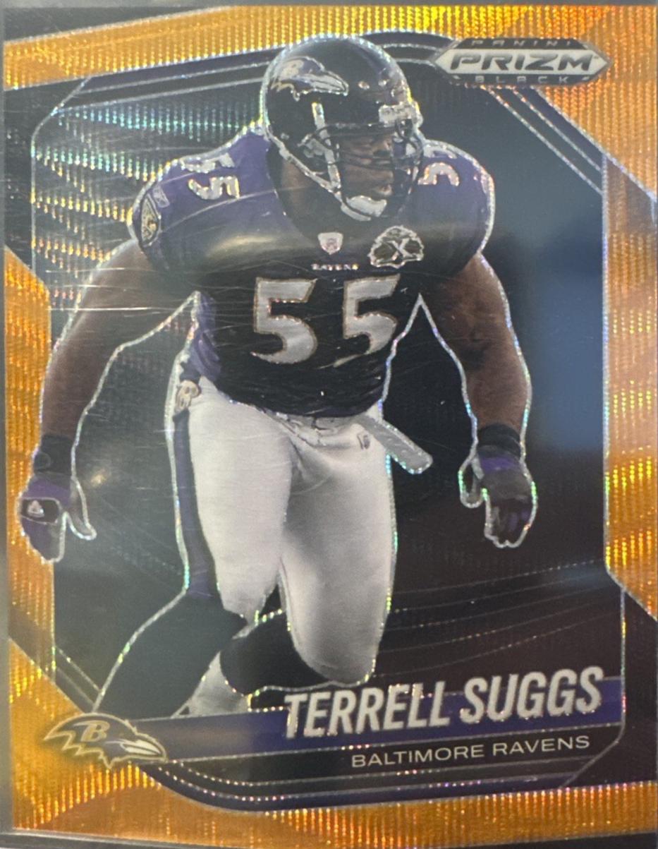 Terrell Suggs [Orange Wave] #9