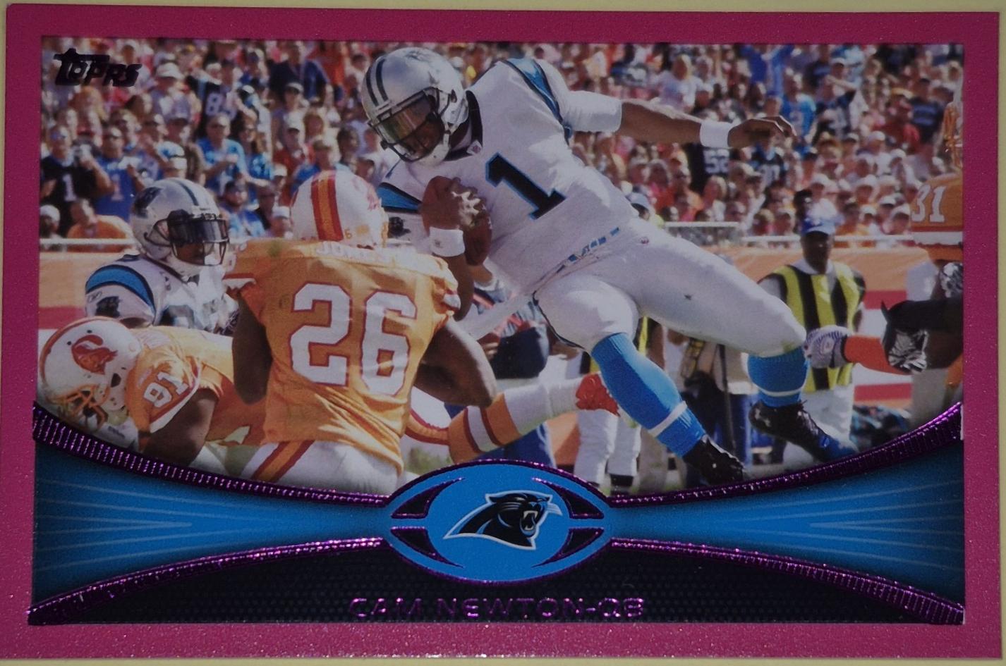 Cam Newton [Horizontal Card Pink] #250