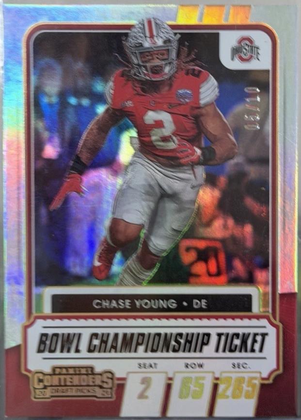 Chase Young [Bowl Championship Ticket] #82