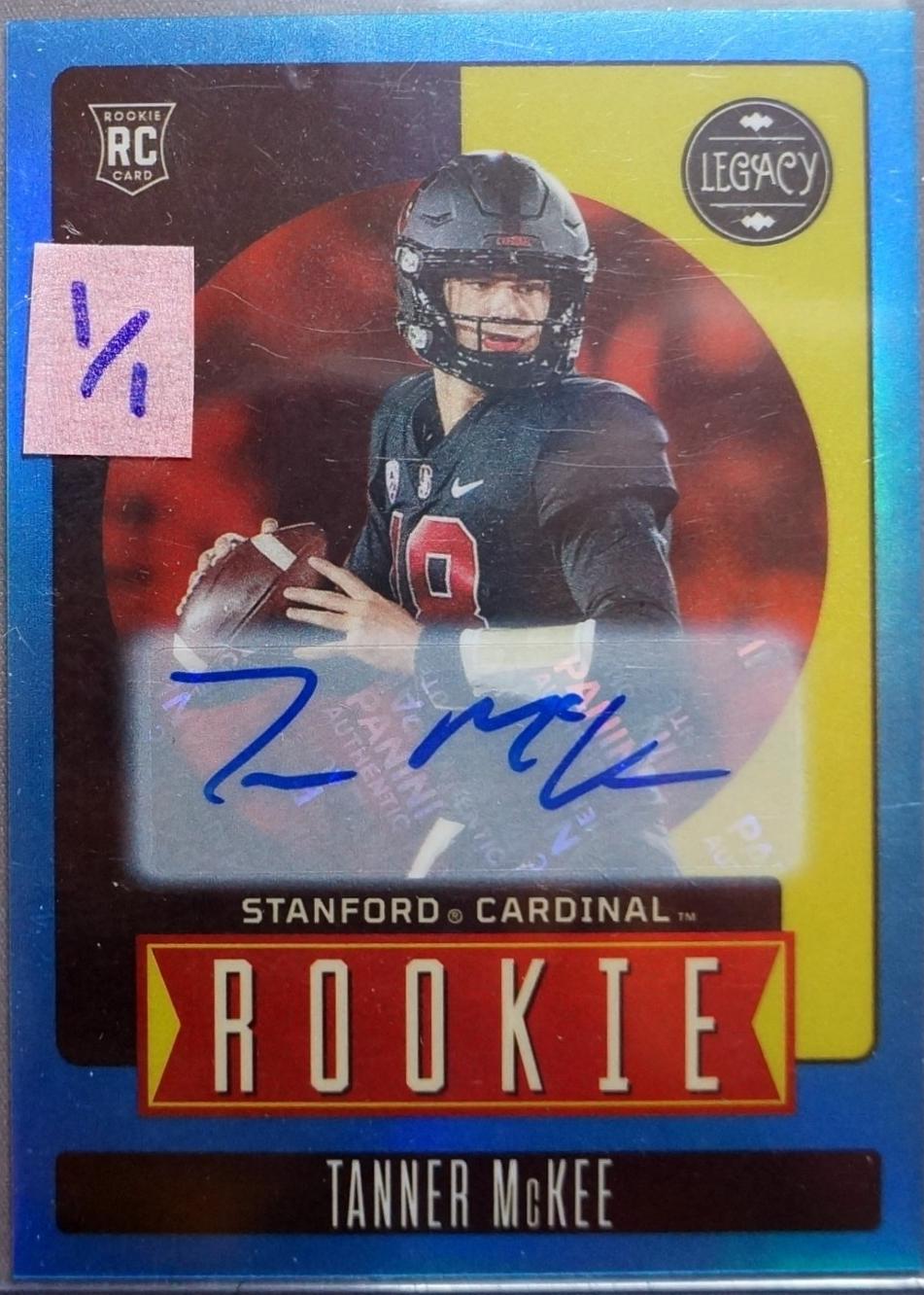 Tanner McKee [Premium Penmanship Autograph Platinum] #156