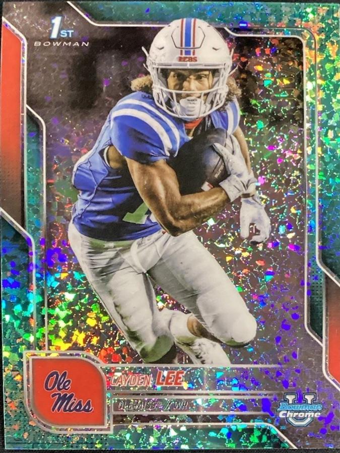 Cayden Lee [Aqua Mini-Diamond Refractor] #50