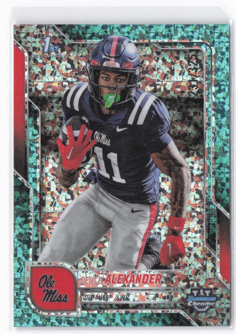 Deuce Alexander [Aqua Mini-Diamond Refractor] #81