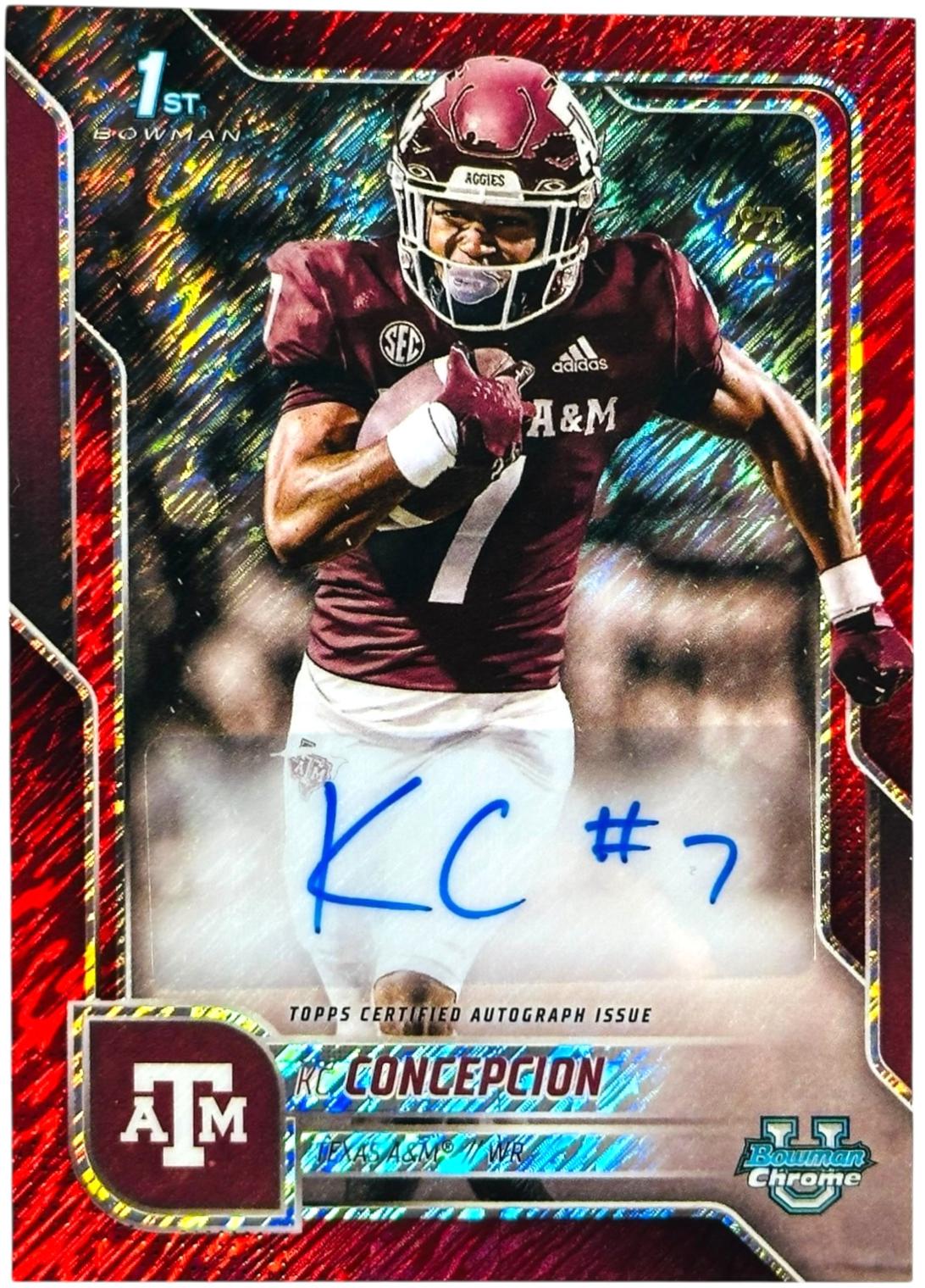 KC Concepcion [Red Refractor] #BCA-KCO