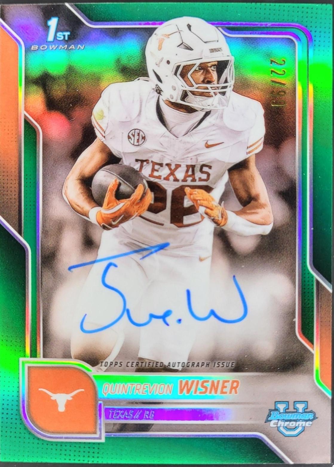 Quintrevion Wisner [Green Refractor] #BCA-QW