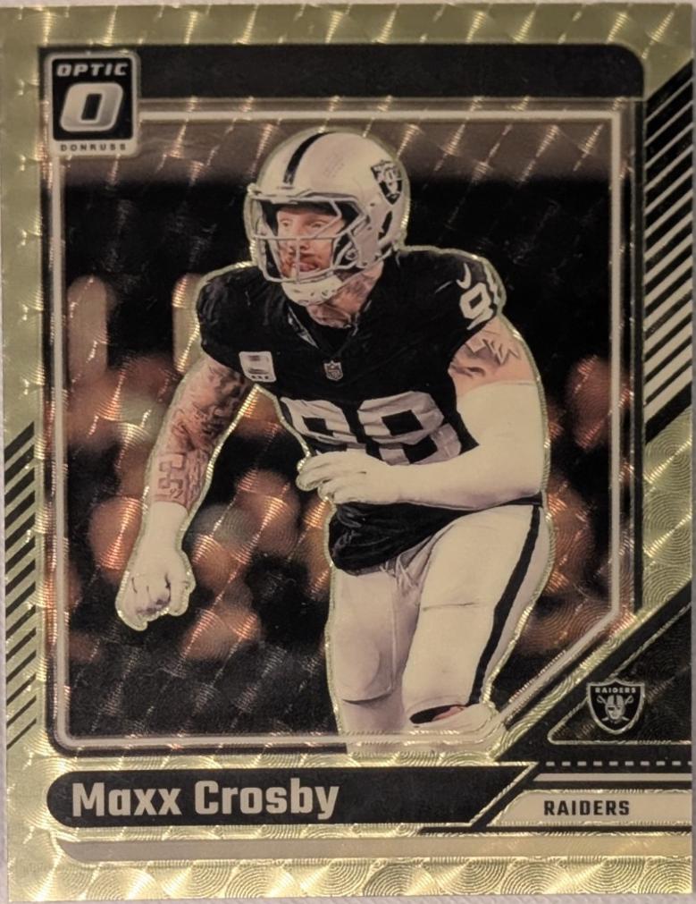 Maxx Crosby [Gold Vinyl] #105