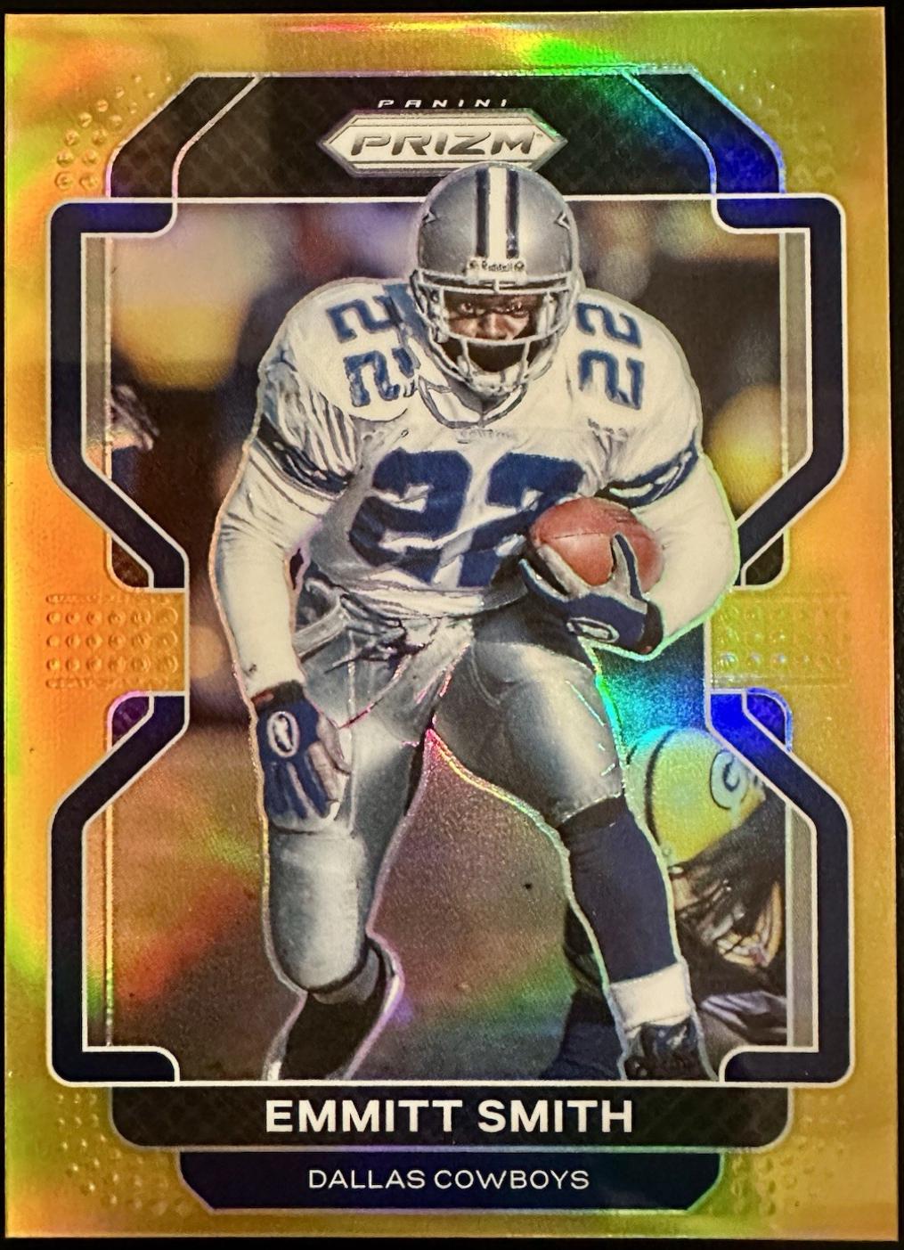 Emmitt Smith [Gold Prizm] #248
