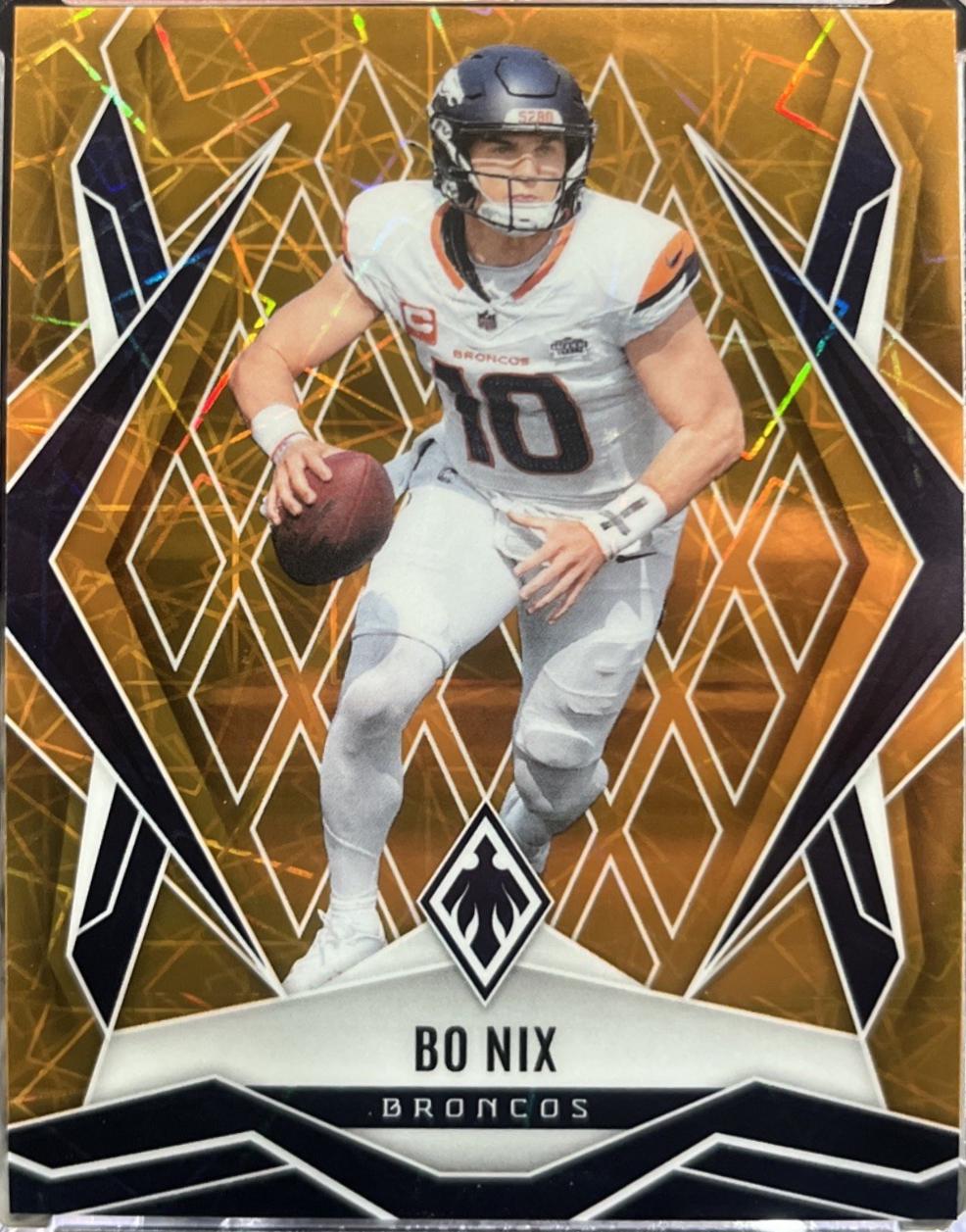 Bo Nix [Orange Lazer] #83