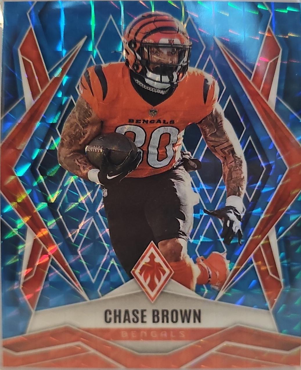 Chase Brown [Light Blue Pyramids] #92