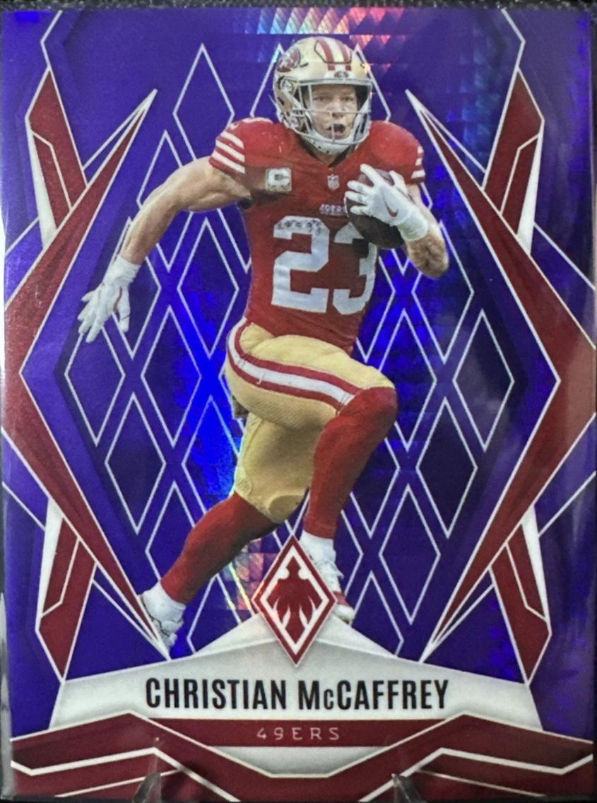 Christian McCaffrey [Purple Hyper] #34