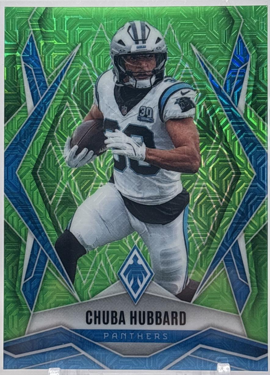 Chuba Hubbard [Lime Green Mojo] #75